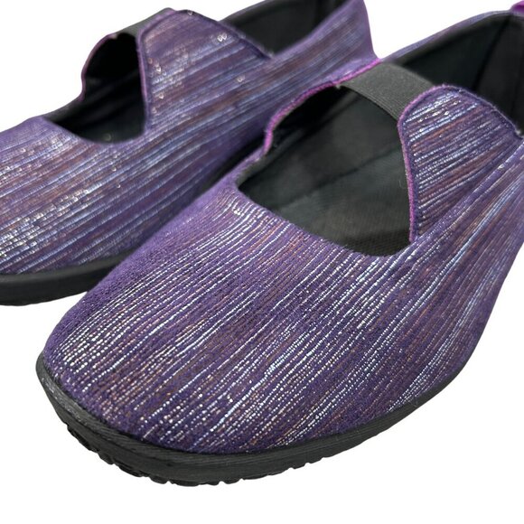 Arcopedico Leina Purple Comfort Mary Janes Flats Size US Size 9, EU Size 40 - Picture 5 of 11